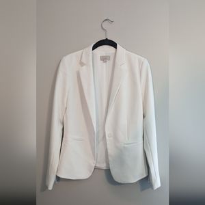 Ann Taylor Loft Size 0 White Blazer Jacket
